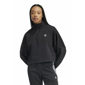 Bluza de trening supradimensionata cu fenta cu fermoar - Gri antracit imagine