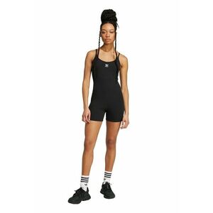 Salopeta scurta cu logo Essentials - Negru imagine