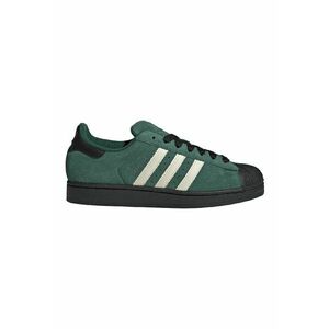 Pantofi sport din piele intoarsa Superstar II - Verde/Alb fildes/Negru imagine