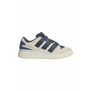 Pantofi sport cu detalii din piele intoarsa Forum2000 - Albastru inchis/Bej deschis imagine