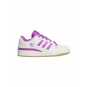 Pantofi sport din piele Forum Low CL - Alb fildes/Fucsia imagine