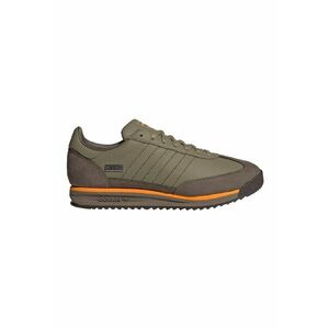 Pantofi sport din piele si piele intoarsa SL 72 - Maro/Verde masliniu imagine