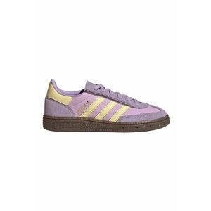 Pantofi cu inchidere velcro pentru handbal Spezial - Galben/Lila imagine
