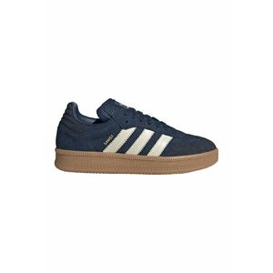 Pantofi sport din piele intoarsa Samba - Albastru ultramarin/Alb murdar imagine