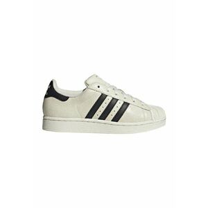 Pantofi sport din piele cu aspect retro Superstar II - Negru/Alb murdar imagine