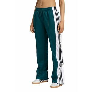 Pantaloni de trening cu capse laterale Adibreak - Verde englez imagine