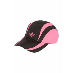 Sapca baseball ajustabila - Negru/Roz imagine
