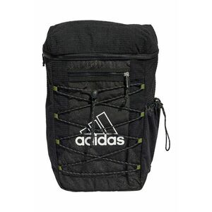 Rucsac cu logo si functii multiple - Negru/Kaki inchis imagine