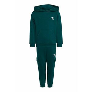 Trening regular fit cu gluga si detalii logo - Verde englez imagine