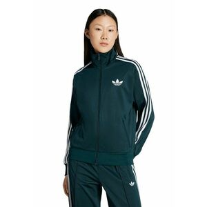 Bluza de trening cu logo si fermoar Firebird - Alb/Albastru petrol imagine