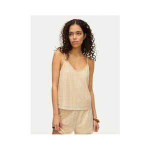 Top dama 10325031 - Poliester reciclat/Poliester - Bej - Bej imagine