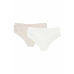 Chiloti dama tip figi set de 2 perechi Bait Crem - bej imagine