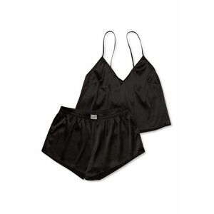 Pijamale de dama elastan negru imagine