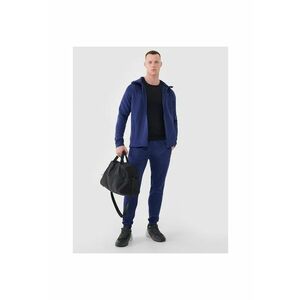 Pantaloni sport barbati antrenament - uscare rapida - bleumarin - material sintetic imagine
