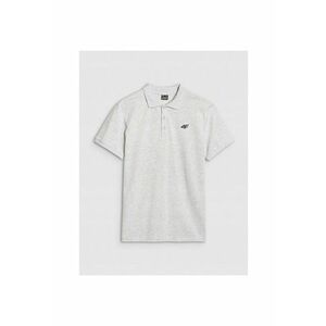 Tricou polo barbati gri - bumbac imagine