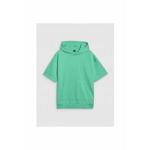 Hanorac sport barbati verde - maneca scurta - material bumbac imagine