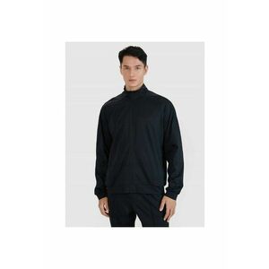 Hanorac sport barbati - antrenament - fermoar - negru - fibre sintetice imagine