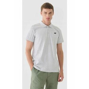 Tricou Polo Barbati 100% Bumbac - Guler Clasic - Gri Deschis - Sportstyle - Marimi S-XXL - Grosime 200gsm - Ideal Casual & Sport imagine