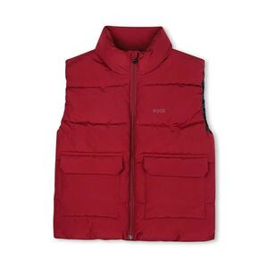 Vesta regular-fit cu fermoar - Rosu imagine
