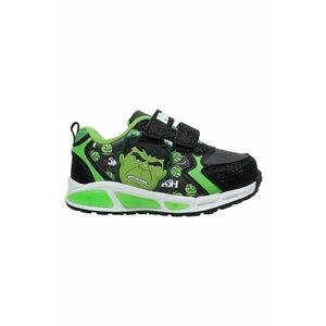 Pantofi sport cu velcro Hulk - Negru/Verde deschis imagine