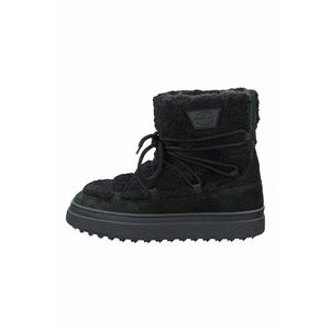 Ghete cu garnituri din piele intoarsa Snowhill - Negru imagine