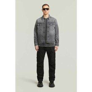 Pantaloni cargo cu talie medie - Negru imagine
