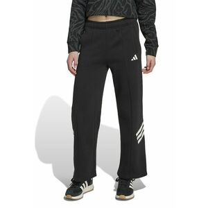 Pantaloni de trening cu croiala ampla - Alb/Negru imagine