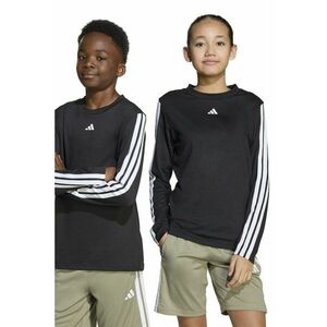 Bluza cu benzi logo contrastante - Alb/Negru stins imagine