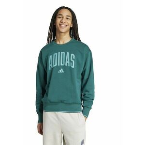 Bluza de trening cu logo - Turcoaz/Verde aquamarin imagine