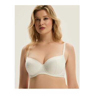 Sutien captusit Alb crem Charm - Alb imagine