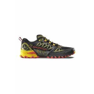 Pantofi cu garnituri contrastante pentru alergare trail Bushido III GTX - Negru/Galben pai/Gri inchis imagine