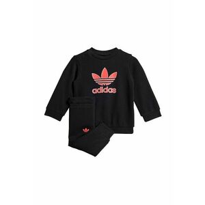 Trening cu imprimeu logo Trefoil - Negru/Portocaliu mandarina imagine