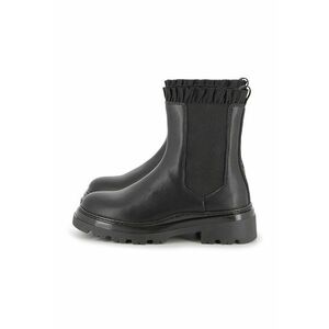 Ghete Chelsea din piele - Negru imagine
