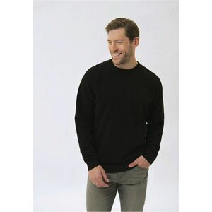 Pulover din bumbac S-Remi pentru barbati - negru - Negru imagine