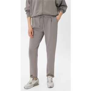 Pantaloni de trening cu snur - Regular Fit - N-Infini - gri - Gri imagine