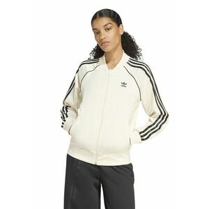 Bluza de trening cu buzunare laterale si logo - Negru/Alb murdar imagine