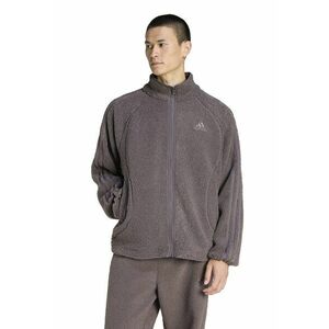 Bluza de trening din plus cu buzunare laterale - Maro taupe imagine