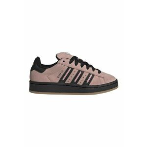 Pantofi sport din piele intoarsa Campus - Negru/Roz imagine