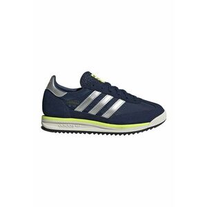 Pantofi sport SL 72 Rs Shadow Clear din piele intoarsa - Albastru inchis/Argintiu imagine