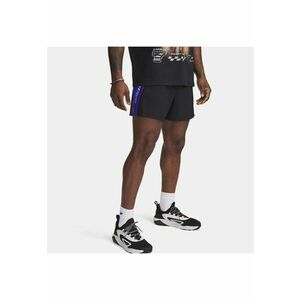 Pantaloni sport de barbati - Project Rock - negru - poliester imagine