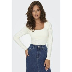 Bluza cambrata Ea - Crem imagine
