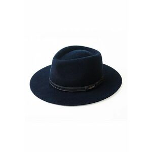 Palarie unisex cu bor lat - Bleumarin imagine