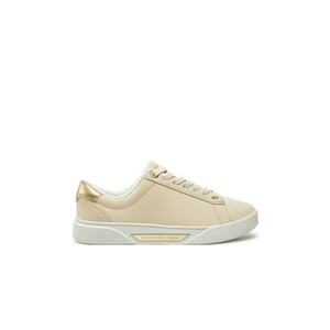 Tenisi dama - 304425103 - piele naturala - bej - Bej imagine