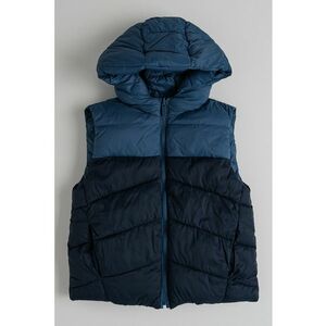 Vesta reversibila cu gluga - Albastru ultramarin/Bleumarin imagine