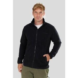 Bluza cu fermoar pentru trekking Nestor II - Negru imagine