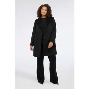 Pantaloni bootcut cu talie inalta - Negru imagine