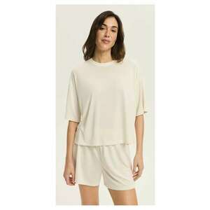Tricou dama Ruth Alb crem - Alb imagine