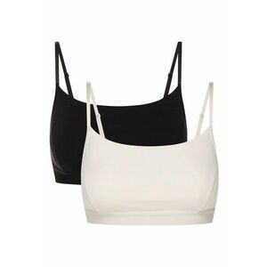 Set de 2 Sutien tipul top League Bloovii Alb crem - negru imagine