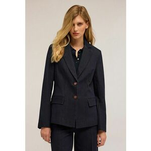 Sacou regular fit cu nasturi - Albastru ultramarin imagine