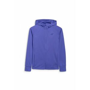 Hanorac Dama cu Gluga si Fermoar - Uscare Rapida - Material Sintetic Cobalt - Multi Active - Marime imagine